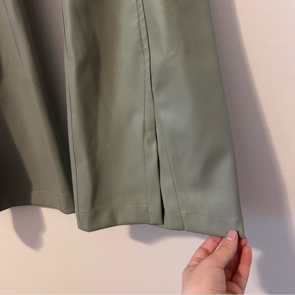 HP⭐️ We The Free Faux Leather Mint Green Pants - Picture 6 of 11